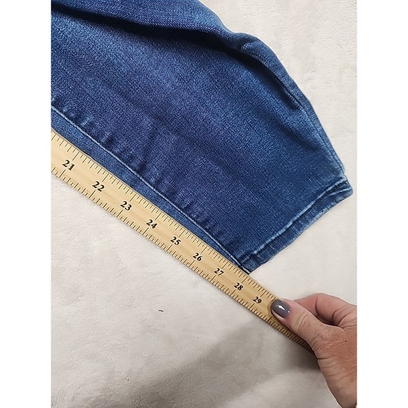 KanCan Women's Size 11/29 Estilo Skinny Dark Wash Blue Jeans - Picture 6 of 8